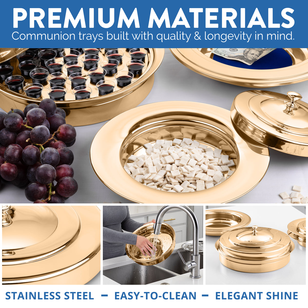 Gold communion ware