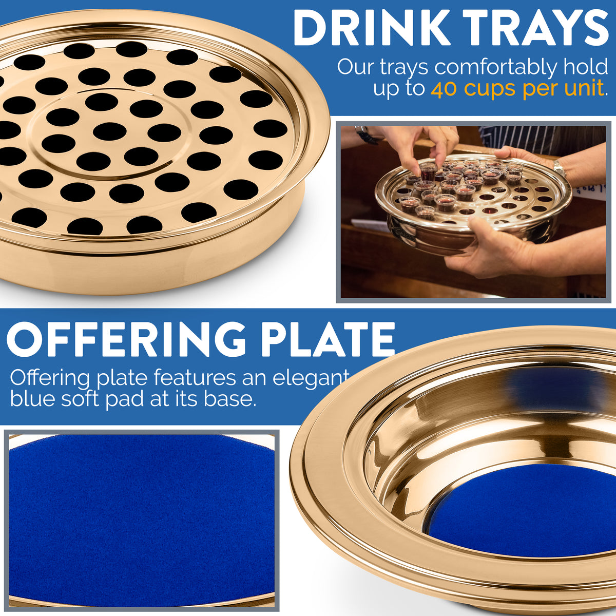 Gold communion ware