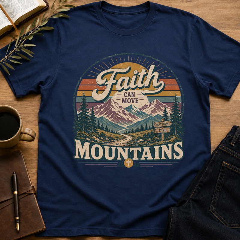 Faith Can Move Mountains T-Shirt