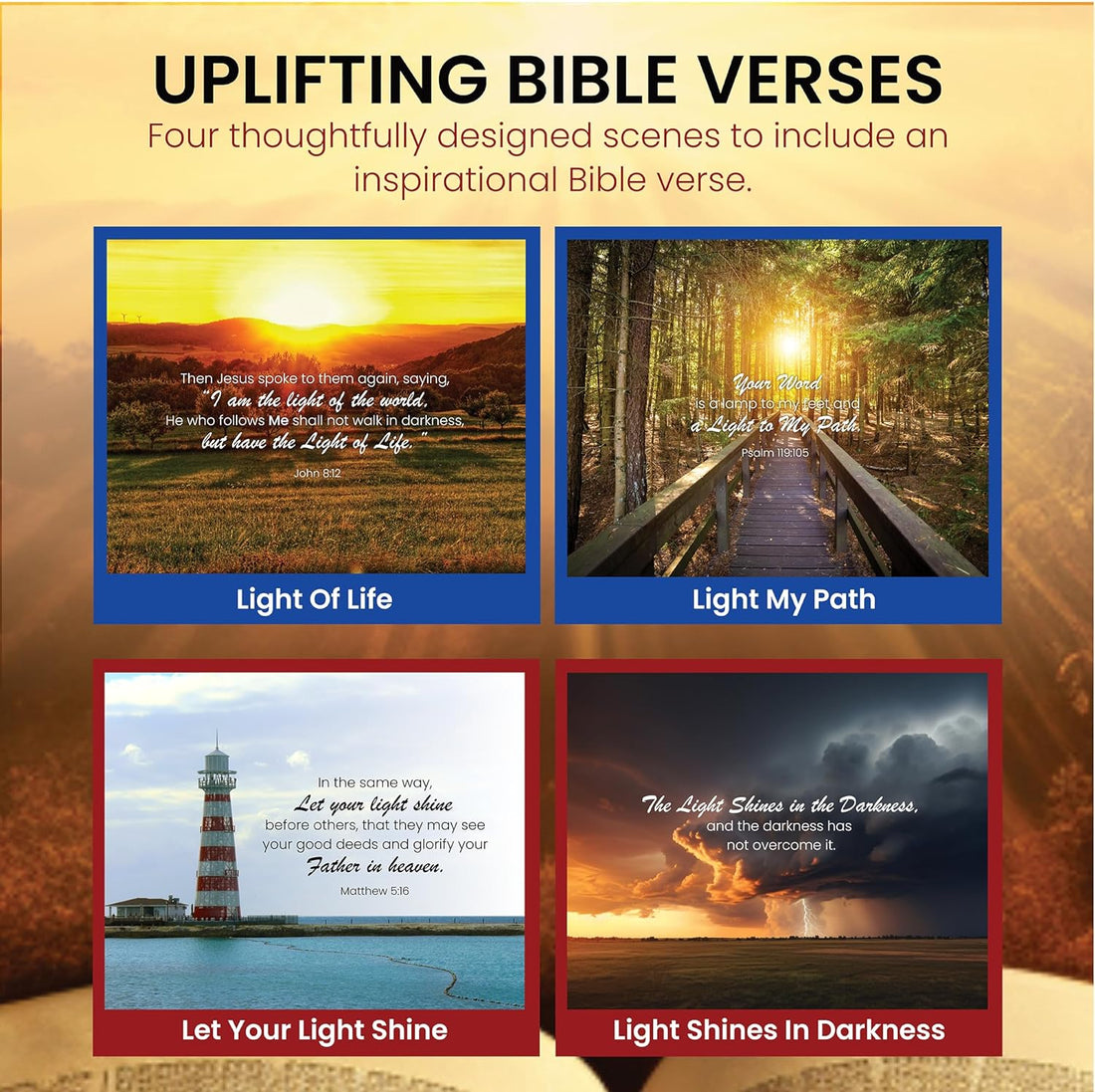 500pcs 4-in-1 Christian Puzzle Series 2