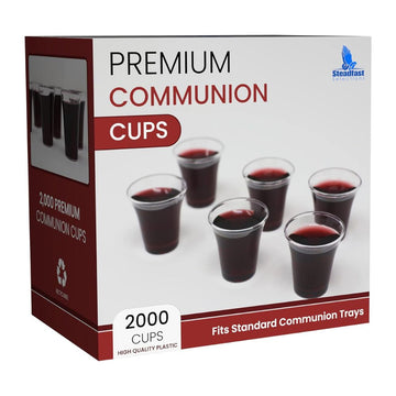 2000 Plastic Communion Cups