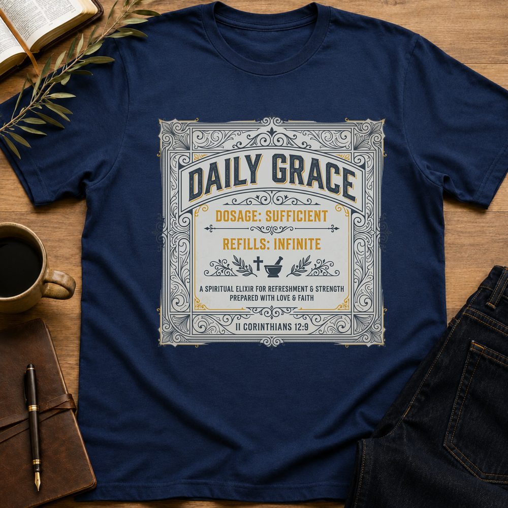 Daily Grace - Dosage :Sufficient - Refills: Infinite T-Shirt