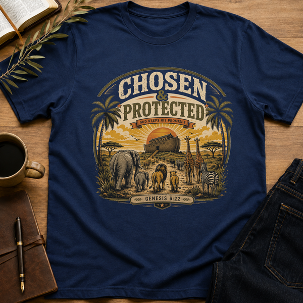 Chosen And Protected - Noah's Ark T-Shirt