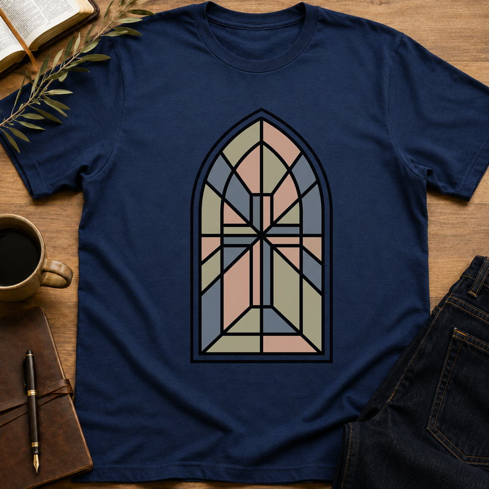 Stained Glass Cross T-Shirt