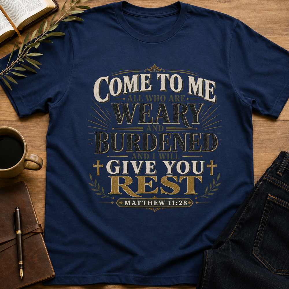 Come To Me - I Will Give You Rest T-Shirt