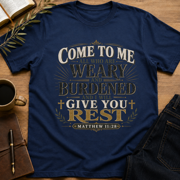 Come To Me - I Will Give You Rest T-Shirt