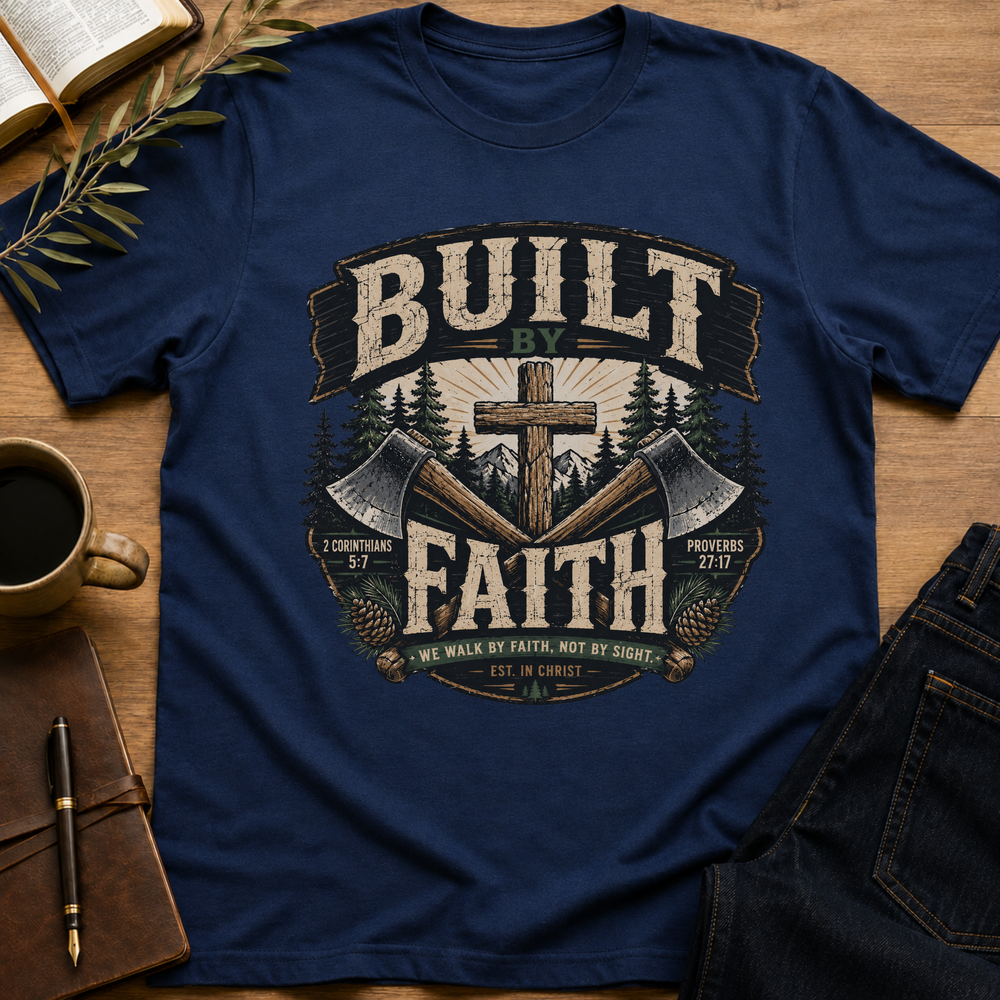 Built By Faith T-Shirt