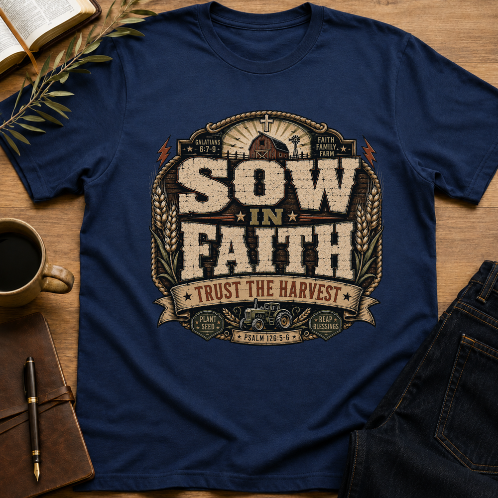 Sow In Faith - Trust The Harvest T-Shirt