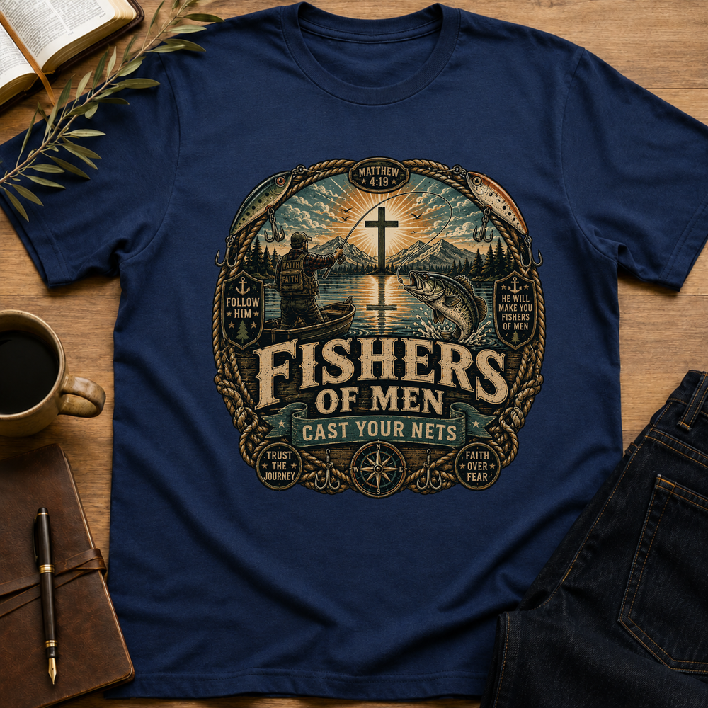 Fishers Of Men - Cast Your Net T-Shirt