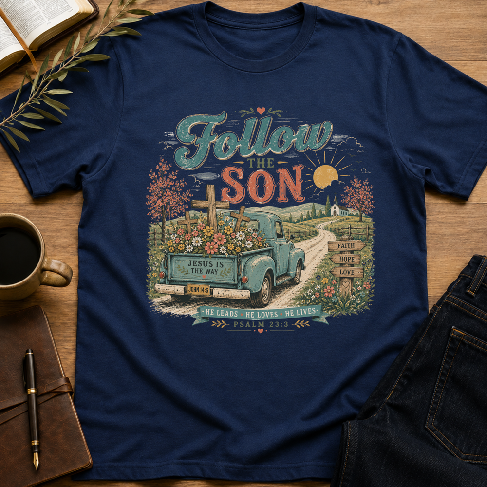 Follow The Son - Spring Floral T-Shirt