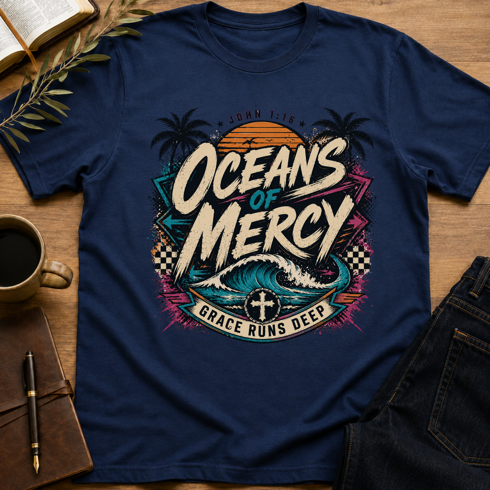 Oceans Of Mercy - Grace Runs Deep T-Shirt