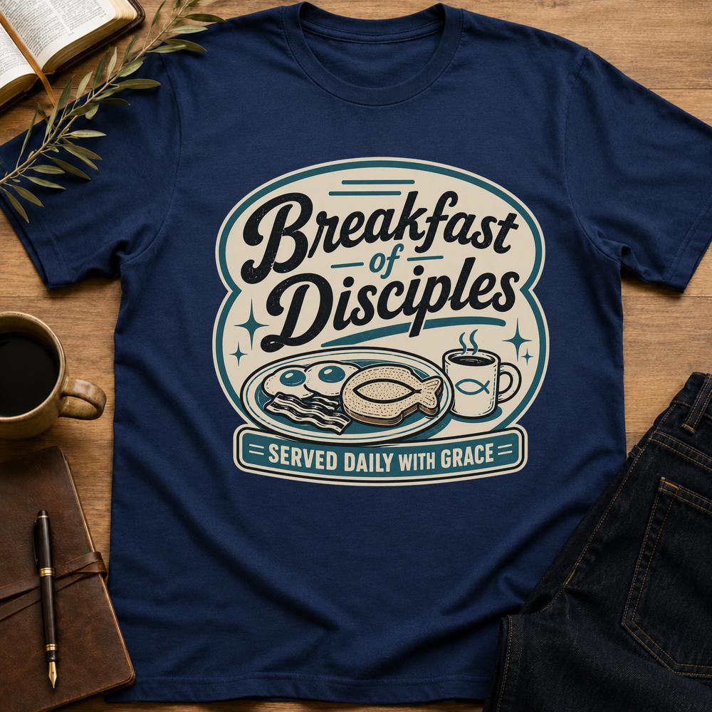 Breakfast of Disciples - Funny Christian T-Shirt