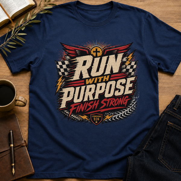 Run With Purpose - Finish Strong T-Shirt