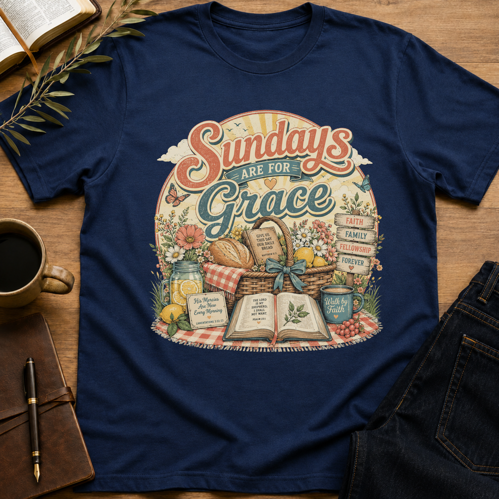 Sundays Are For Grace T-Shirt