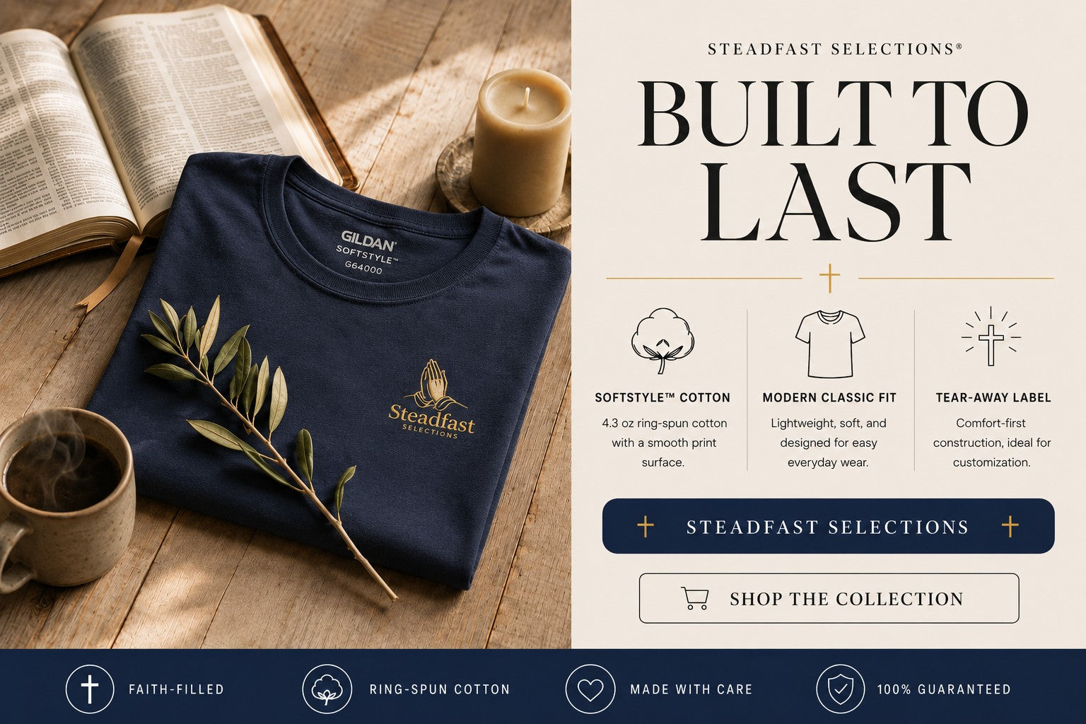 Faith-filled essentials, made to last